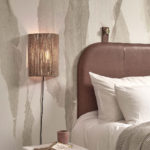 Nástěnná lampa gazuto 32 cm přírodní