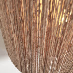 Nástěnná lampa gazuto 32 cm přírodní