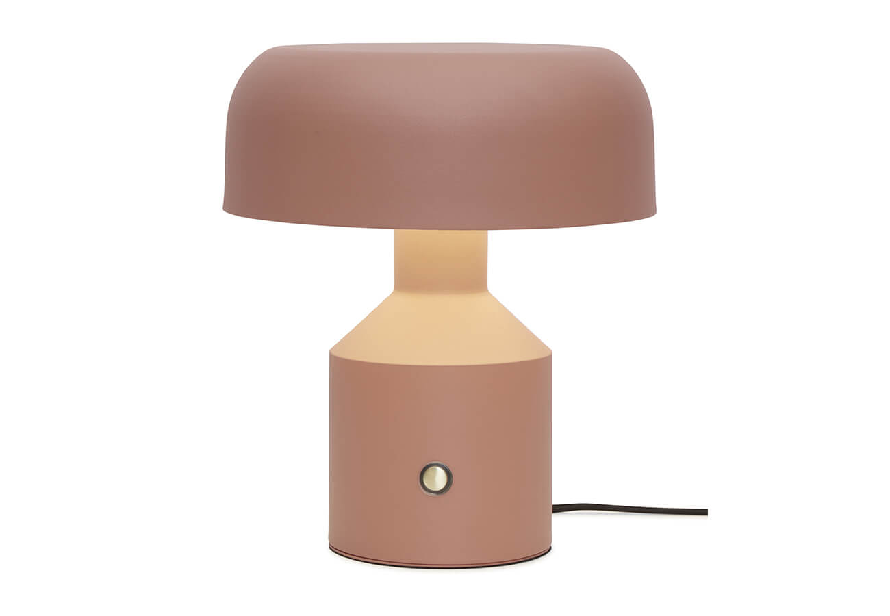 Stolní lampa troppo 30 cm růžová