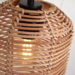 Stropní lampa tanami 25 cm přírodní