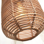 Stropní lampa tanami 35 cm přírodní