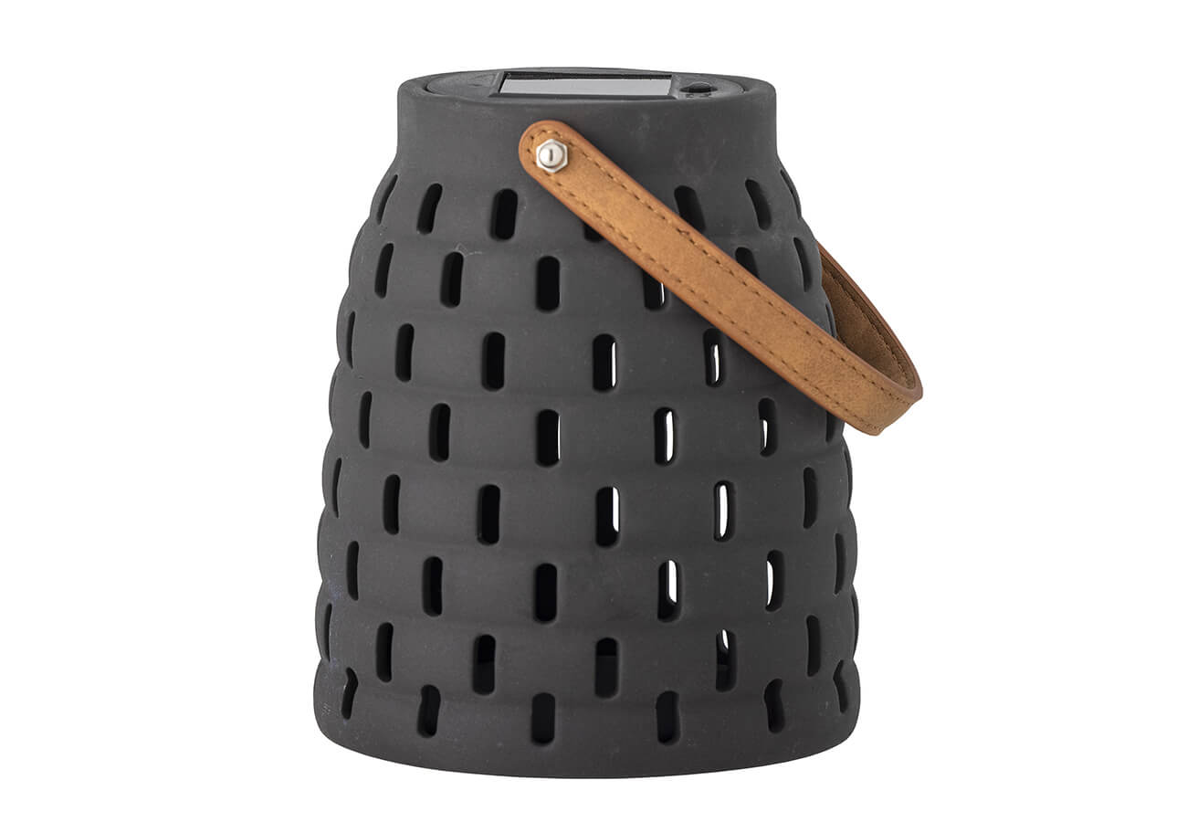 Solární lucerna trento černá