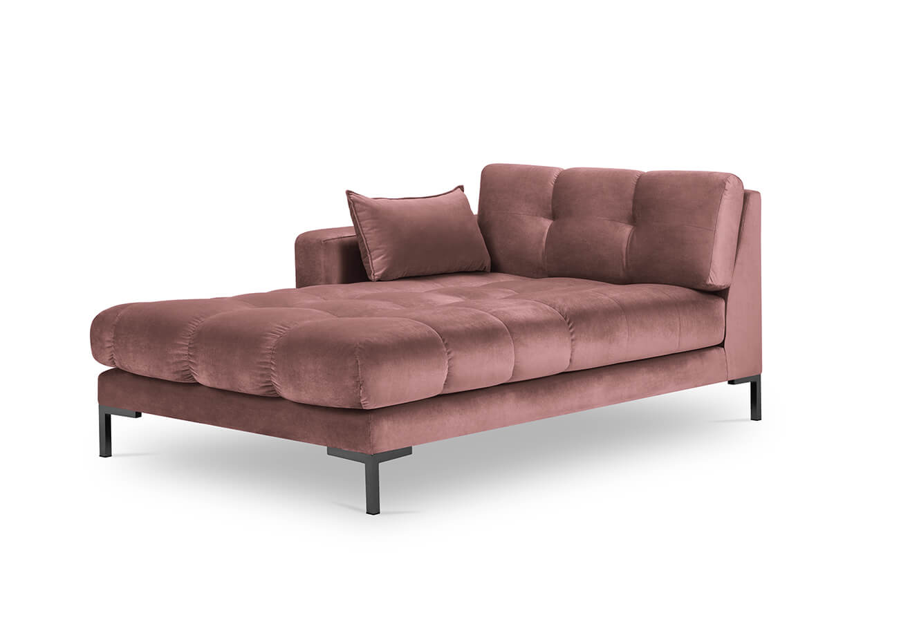 Lenoška mamaia levá 185 cm samet růžová