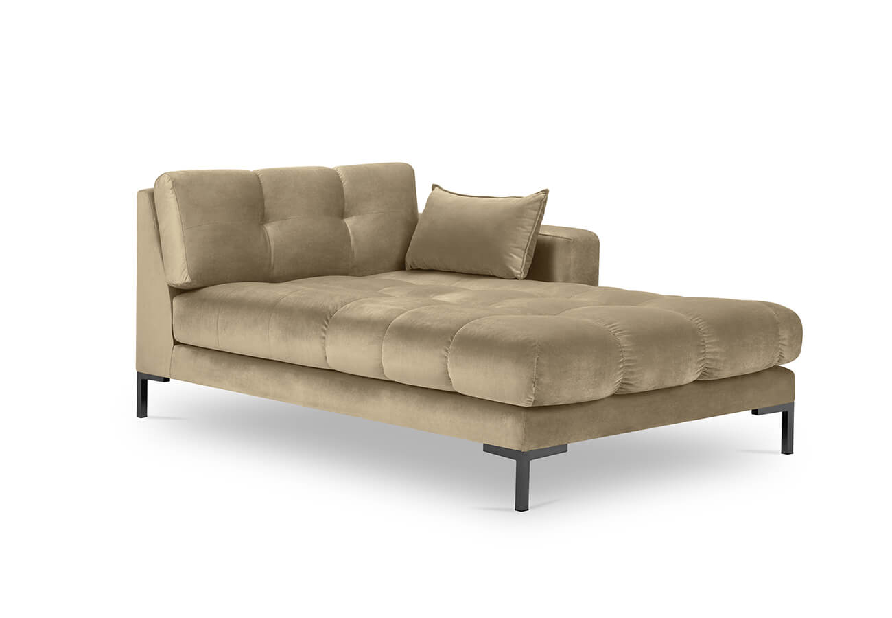 Lenoška mamaia pravá 185 cm samet béžová