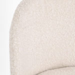 Jídelní židle tyna bouclé béžová/zlaté nožičky