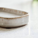 Podložka pod mýdlo Datu šedá