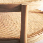 Odkládací stolek Ikka  77 x 45 cm přírodní