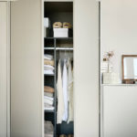 ŠATNÍ SKŘÍŇ DARIA DOUBLE  200 X 100 CM BÉŽOVÁ