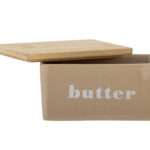 Dóza na máslo Hanya hnědá