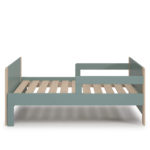 Rostoucí dětská postel liwia 90 x 140 (190) cm zelená