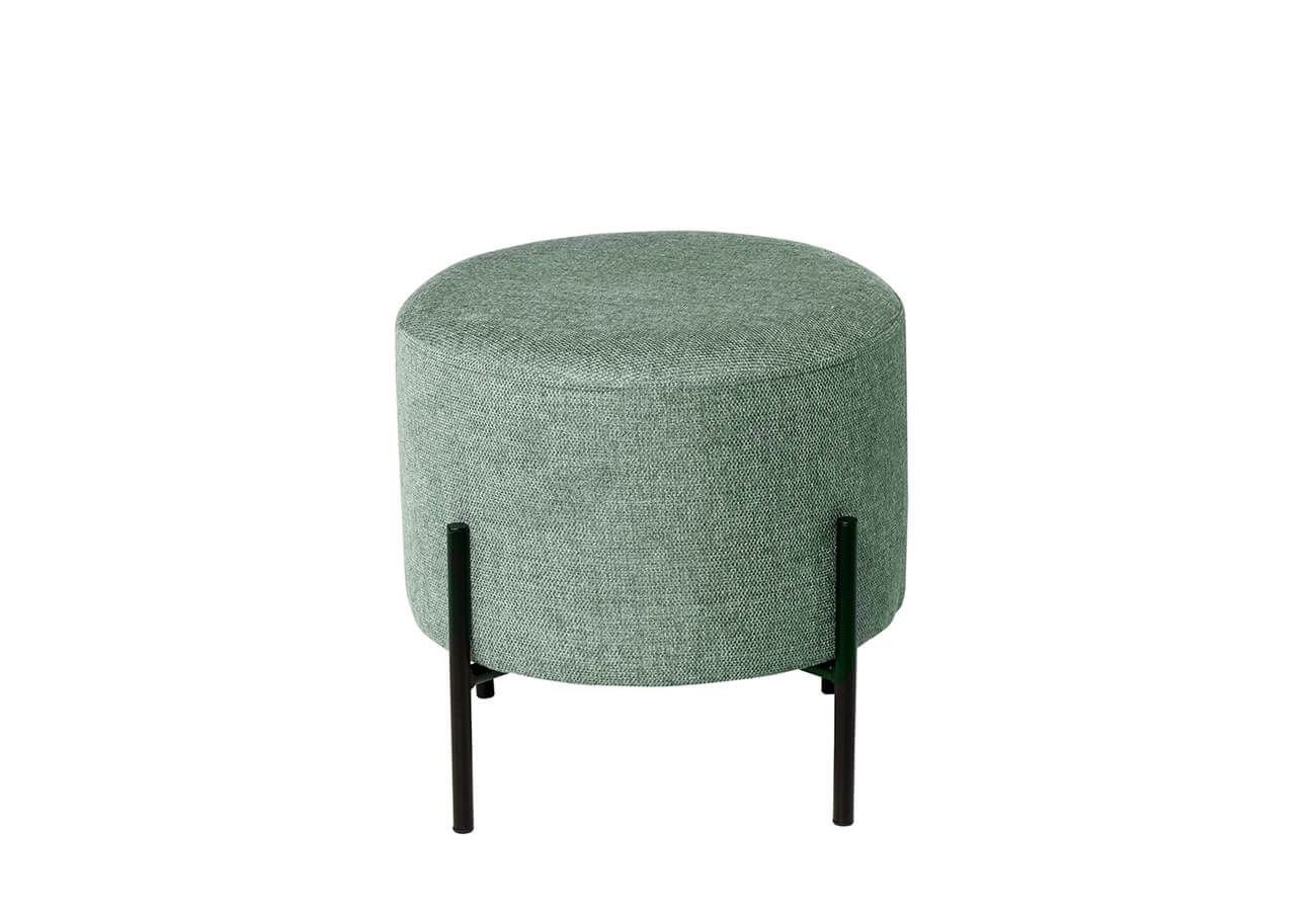 Puf amila Ø 40 cm zelený