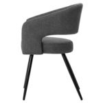 Židle rako tmavě šedá