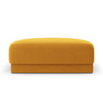 Otoman milany samet žlutý