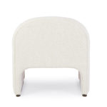 Křeslo Basila bouclé béžové