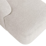 Rohová pohovka Meganle do tvaru U béžová