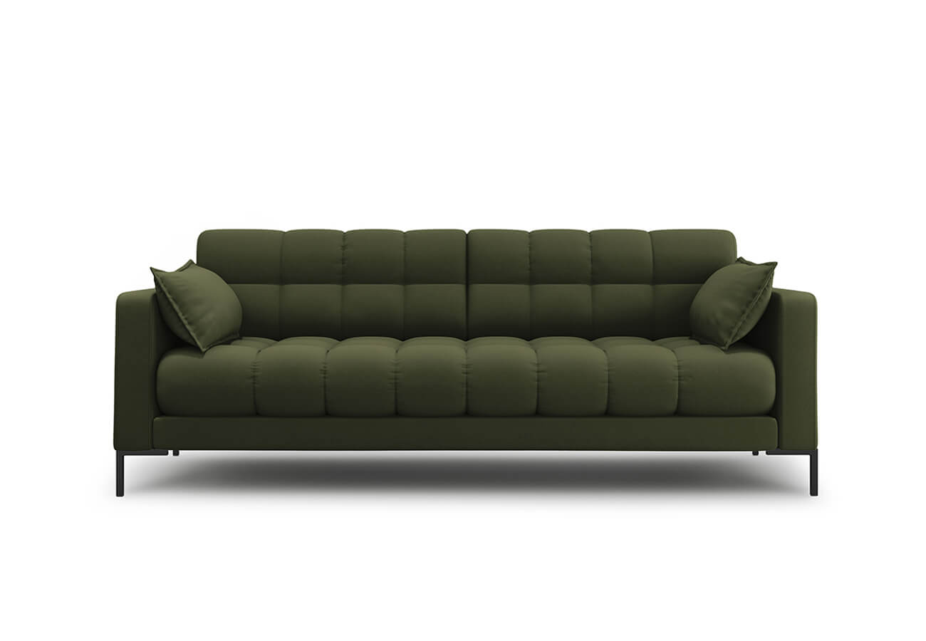 Třímístná pohovka mamaia 177 cm zelená