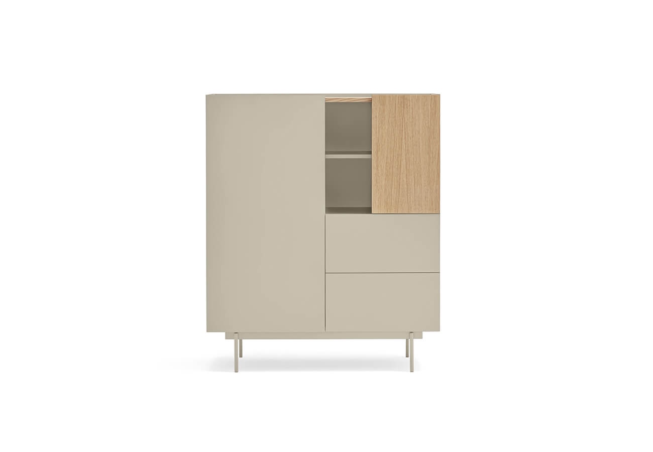 Kabinet Oma 110 x 120 cm béžový