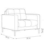 Křeslo mamaia černé