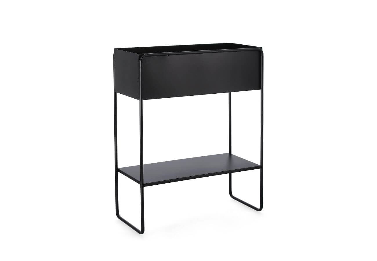 Květináč Maddie 50 x 22 cm černý