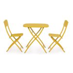 Set zahradního nábytku Ivy žlutý