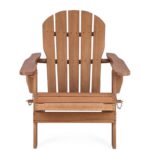 Zahradní skládací židle California hnědá