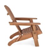 Zahradní skládací židle California hnědá