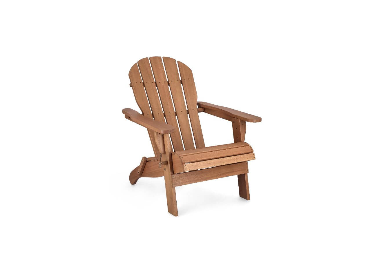 Zahradní skládací židle California hnědá