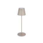Stolní lampa Ettie 38 cm béžová