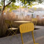 Set zahradního nábytku Ivy žlutý