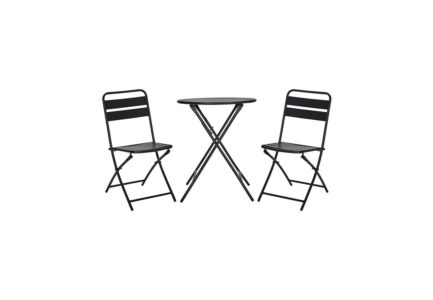 Set rozkládacího nábytku Hello černý