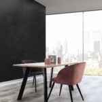 Jídelní židle eneque samet růžová