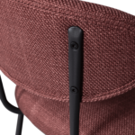 Barová stolička Kjel červená