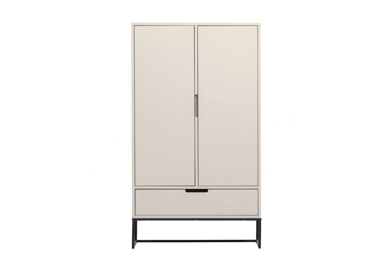 Skříň Silas 85 x 149 cm béžová