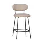 Barová stolička Kjel bílá