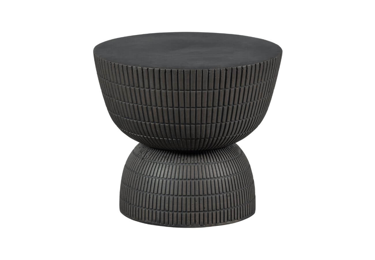 Konferenční stolek Sam ø 40 cm černý