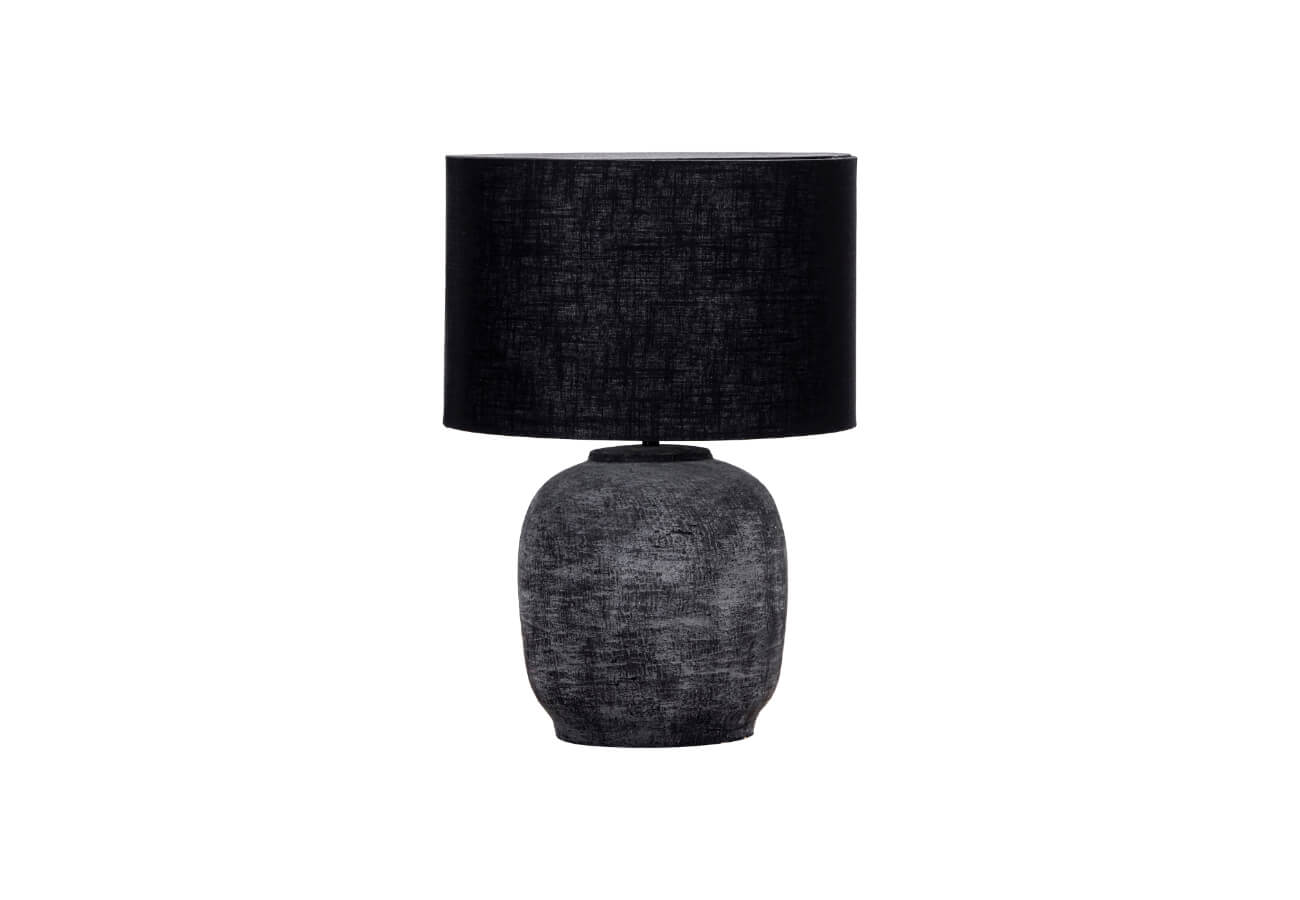 Stolní lampa hatala černá