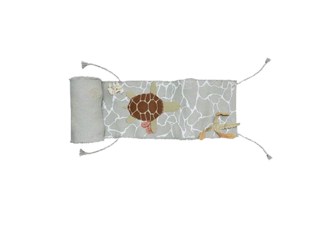 Plyšová želvička rolovacím mořem Fara modrá