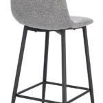 Barová židle Irelia šedá