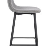 Barová židle Irelia šedá