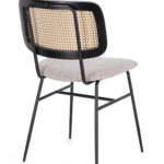 Jídelní židle Gladys hnědo-šedá