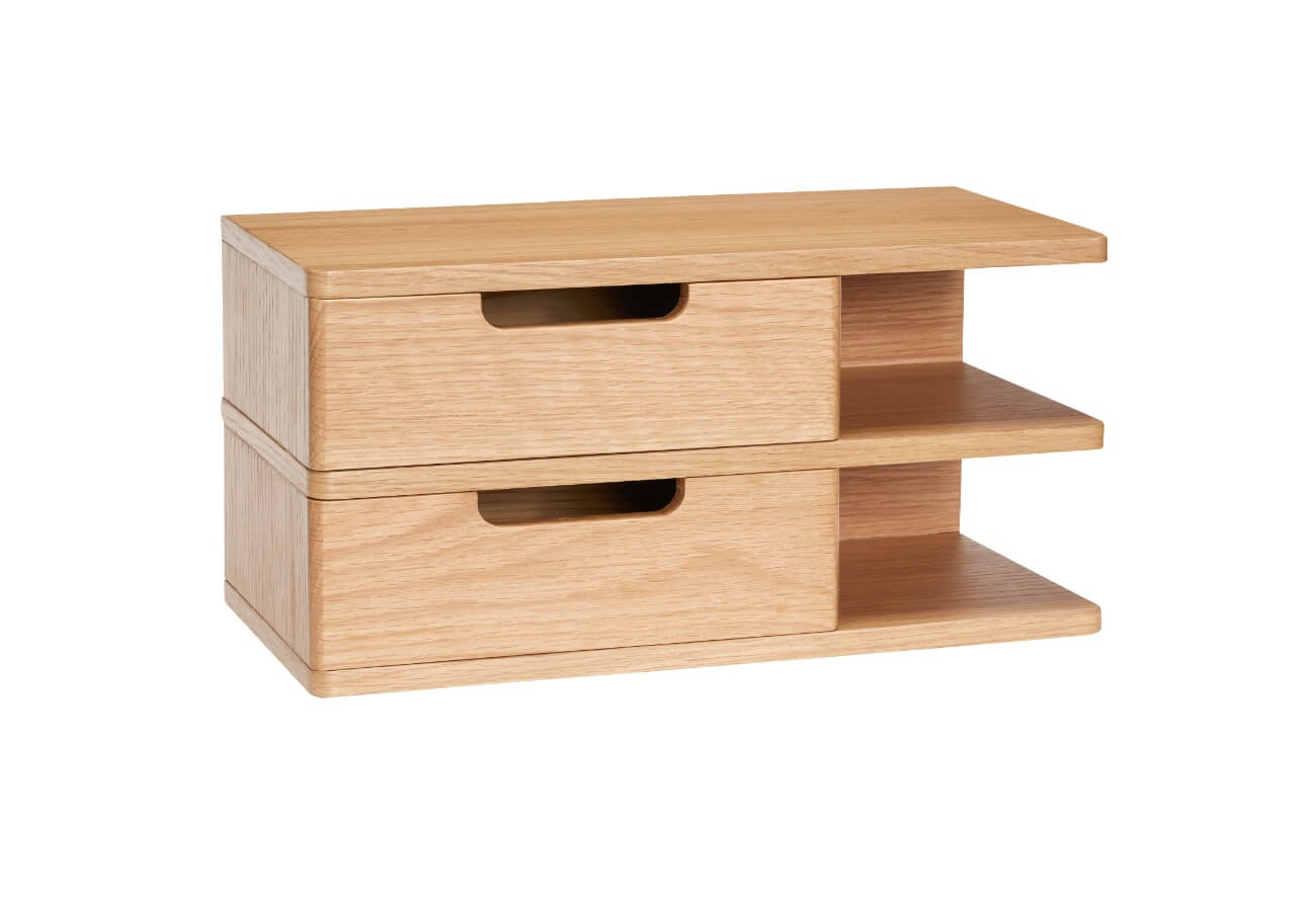 Otevřená nástěnná police Iera přírodní