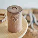 Dóza na pamlsky Rocco 22 cm hnědá