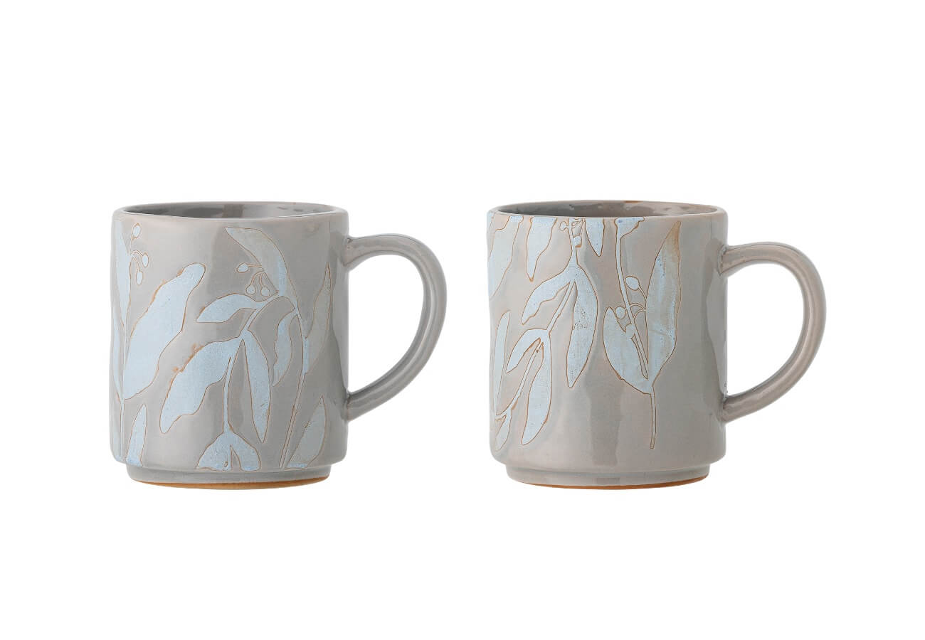 Set dvou hrnků Celeste modrý