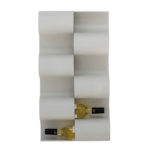 Stojan na víno Lennox šedý