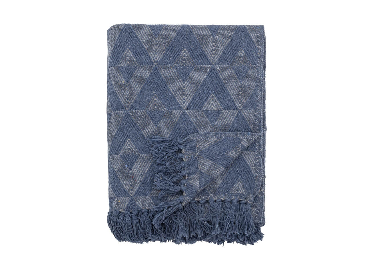 Deka Turin 160 x 130 cm modrá