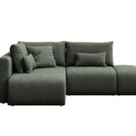 Rozkládací rohová pohovka mine levá 271 cm zelená