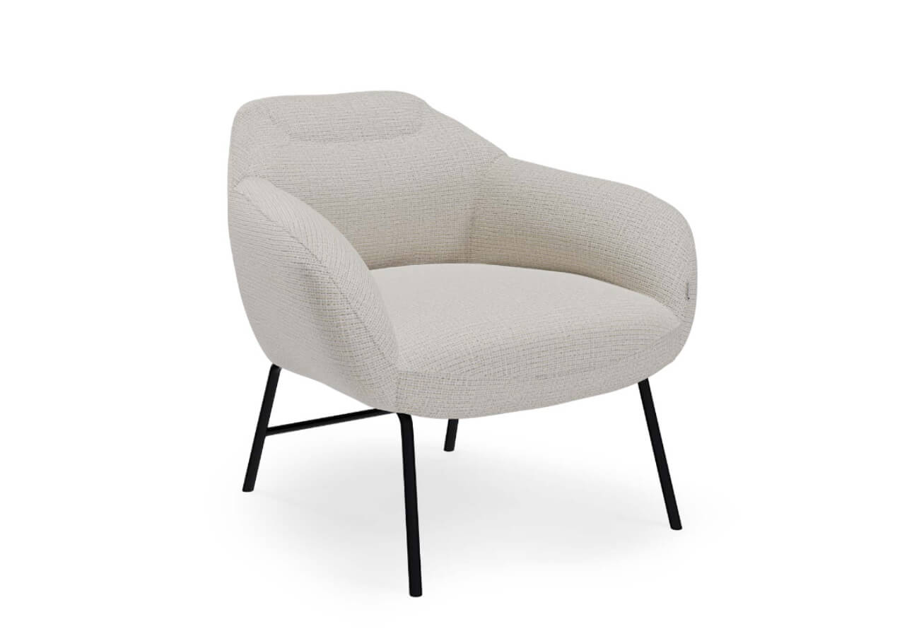 Křeslo ruman béžová