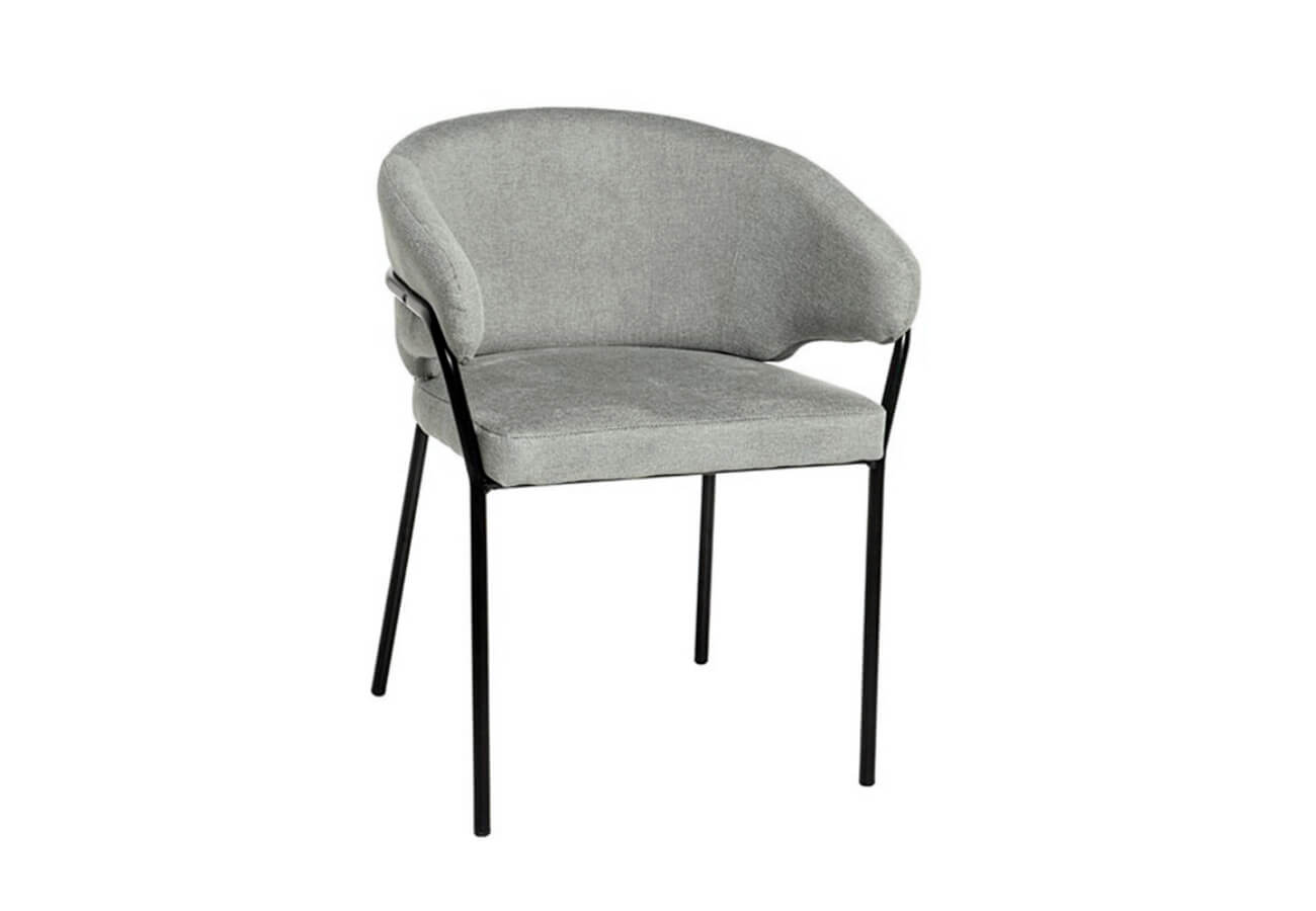 Židle natibe světle šedá