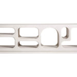 Televizní skříňka Sully 160 x 35 cm bílá