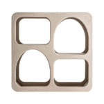 Knihovna Kotek 1 bílá